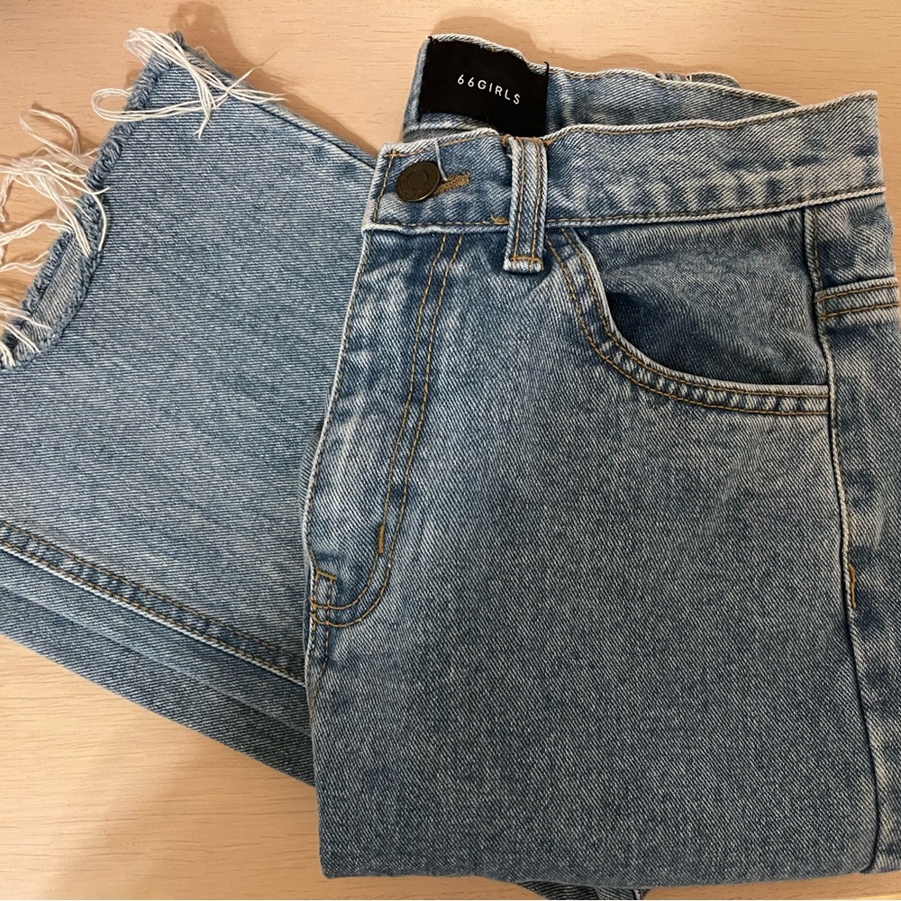 66 Girls Straight Leg Denim